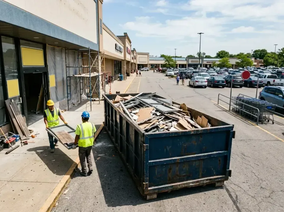 retail-store-renovation-debris-003 — frequently asked questions, Roll-off Dumpster Rentals in Gladstone, OR
